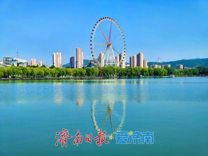 雨后园博园现“天空之境”宛若画卷