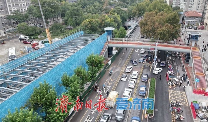 缓解“医圈”停车难，齐鲁医院旁新增非机动车停车场