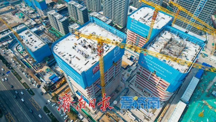 项目强省会｜济南明湖国际科创中心B2地块建设全速推进