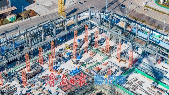 济南西客站片区将添217米新地标 山东国际会展中心配套项目雏形已现