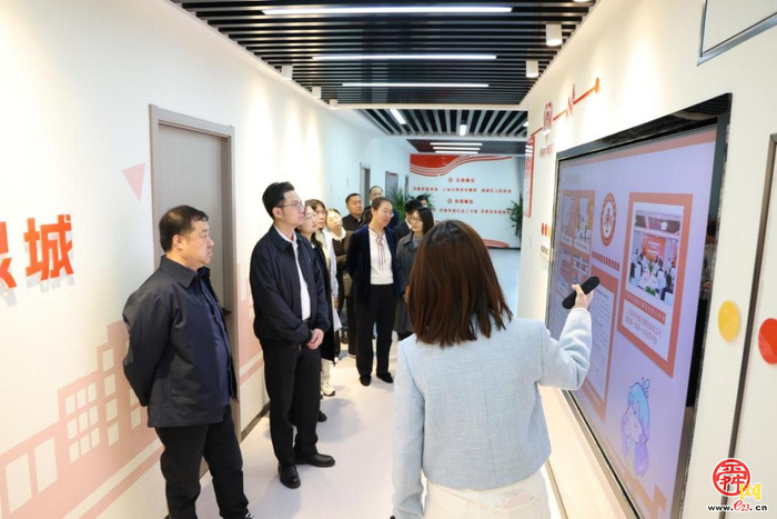 广东省云浮市商务局调研 泉城好品直播电商基地