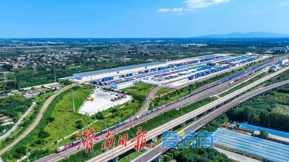 空天地云”一体作业 济南铁路物流园解锁“无人模式”