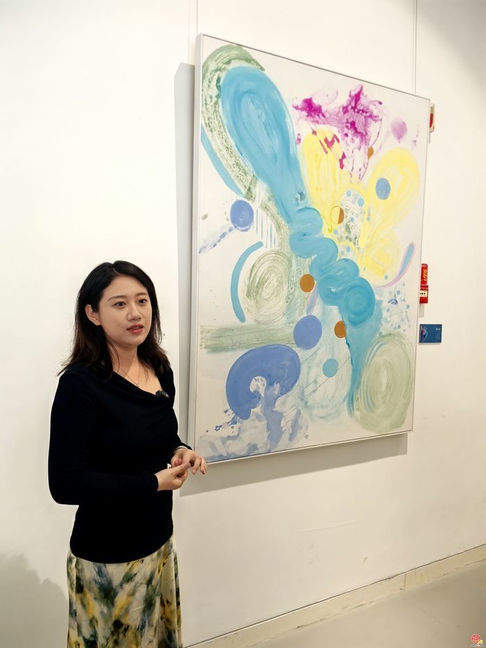 我把内心画给你看——济南籍留美青年女画家楚天宇个展亮相山东美术馆