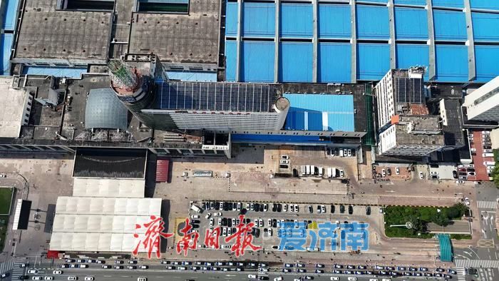 济南火车站南广场临时交通接驳改造工程7月10日正式启用
