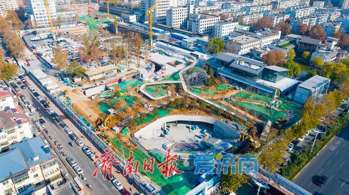 项目强省会｜济南槐荫广场升级加速：破解就医停车难，构建城市康养新地标