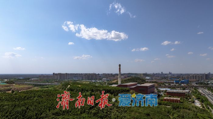 一年四季 泉在济南丨碧空如洗 白云如絮！蓝天白云下的济南令人赏心悦目