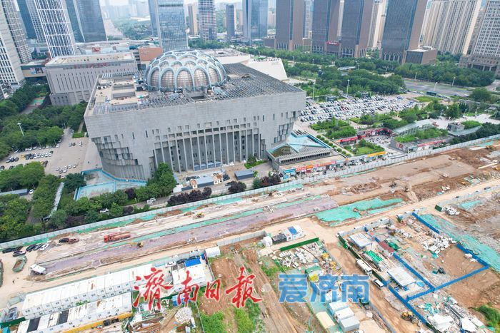 项目强省会｜拓宽改造畅通民生幸福路 济南CBD泺邑路南段改造提速