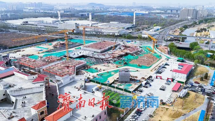 济南高新东区百联奥特莱斯二期加速建设