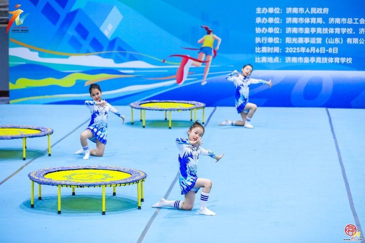 首金诞生！济南市第一届运动会青少年组首项比赛激情开赛