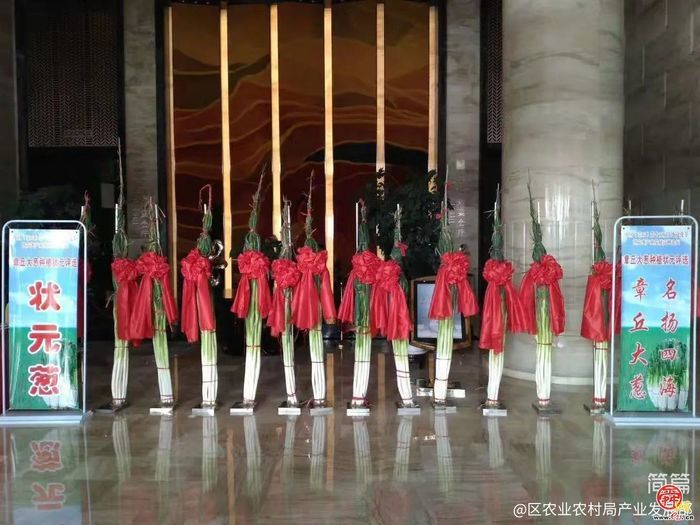 章丘大葱迎来两项国家级公益性权威评价