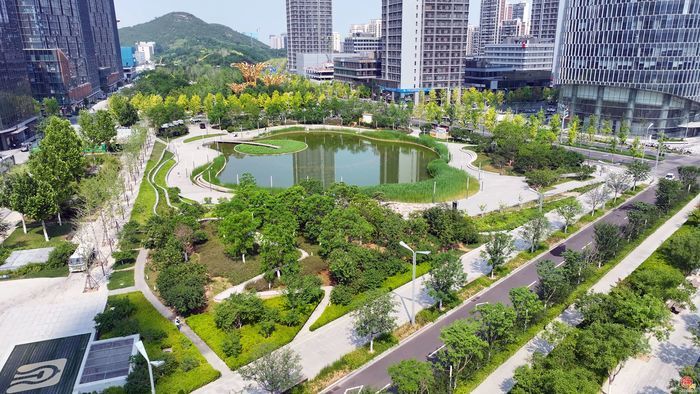 截至目前，济南CBD片区实际入驻使用率达77%