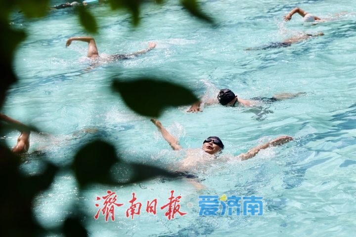 一年四季 泉在济南丨高温来袭 泉水浴场成市民消暑好去处