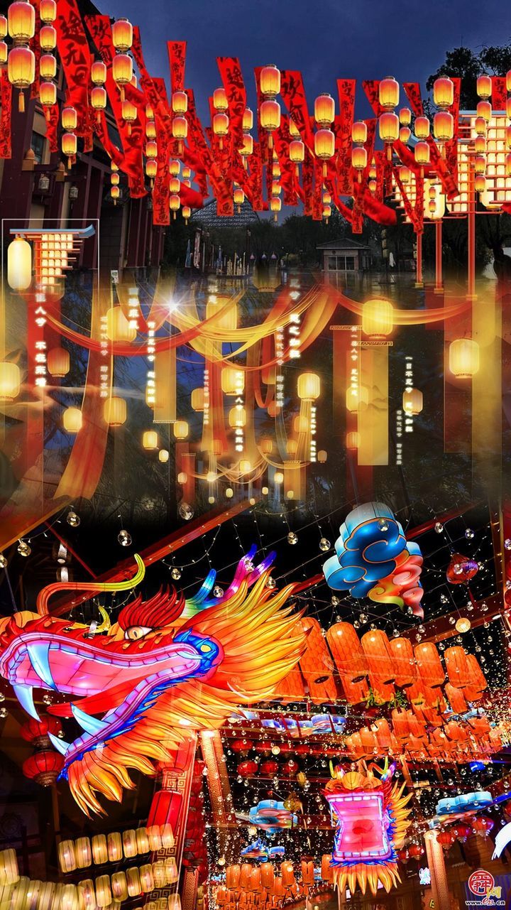 济南方特“新春灯会”启幕，千灯映春开启马年欢乐篇章