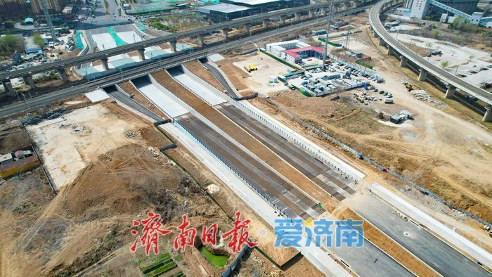 项目强省会｜济南奥体西路北延工程加速推进