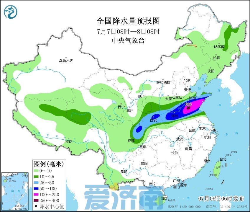 一日泼下“四成”雨，降水反超常年同期！未来两天济南强降雨再袭