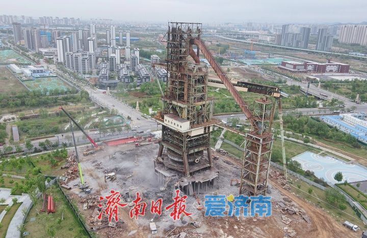 昔日“钢铁地标”将转型，济钢3200立方米高炉打造工业文化潮流打卡地