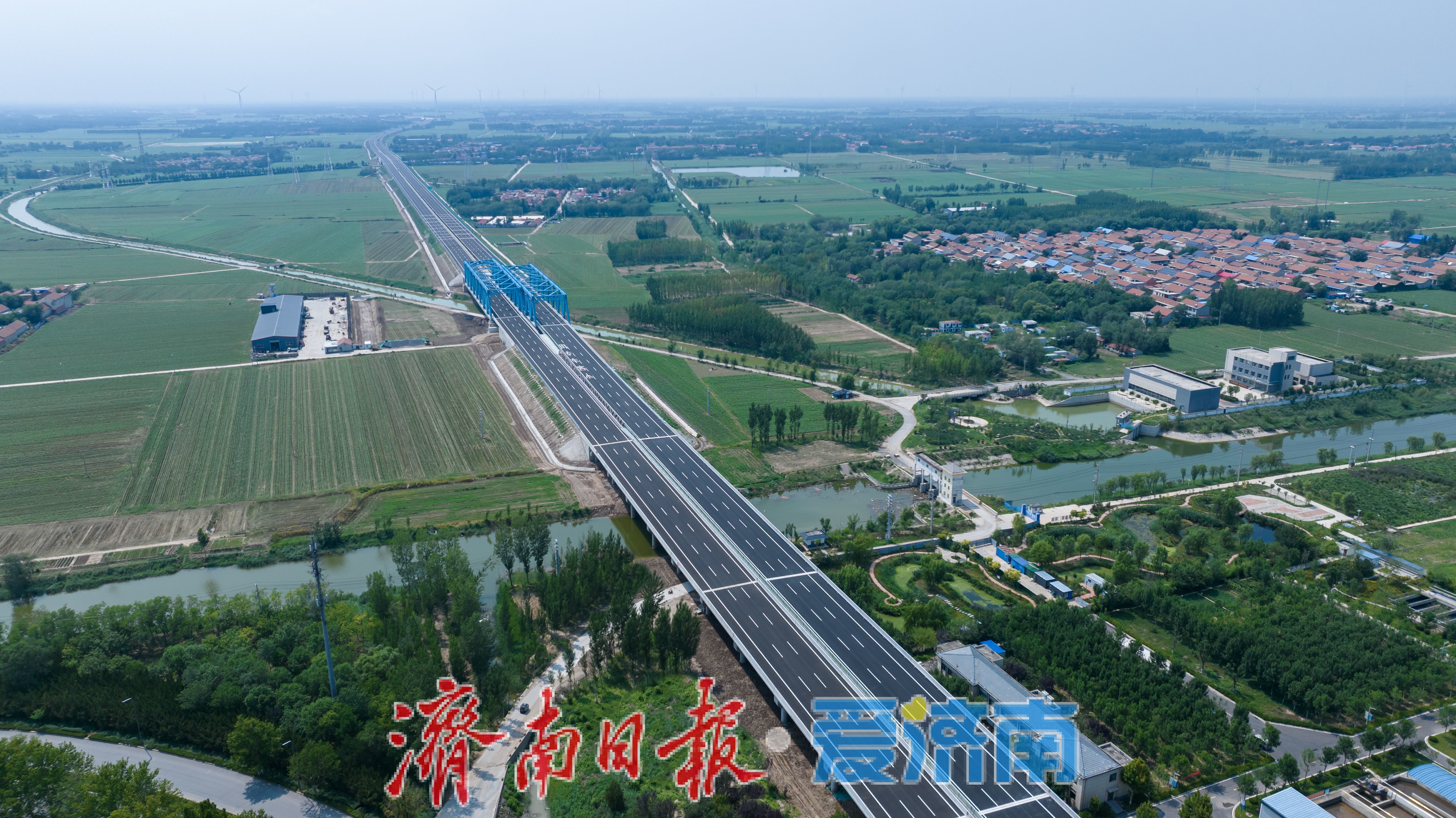 项目强省会｜高青至商河公路商河东至张坊段正式通车