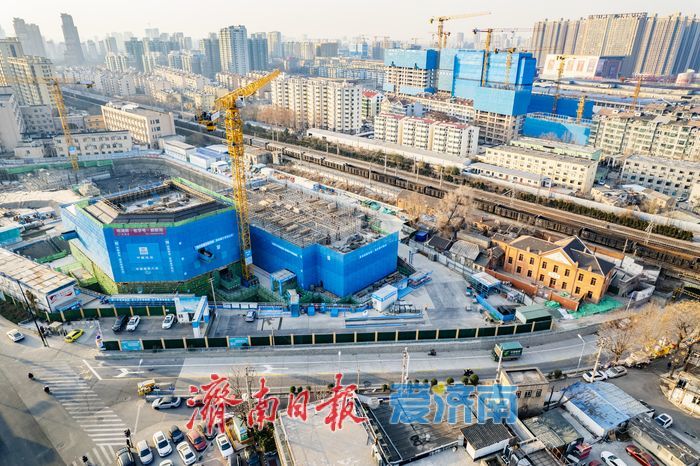 大明湖畔新地标，角楼庄A地块项目轮廓初现