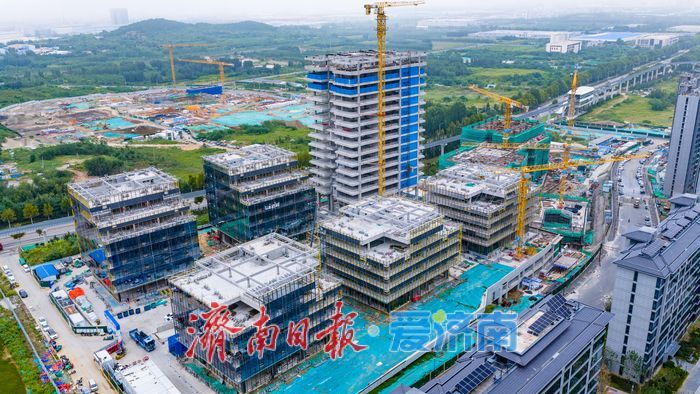 项目强省会｜完善东部商务配套 高新区围子山B-1地块建设高品质办公产业载体