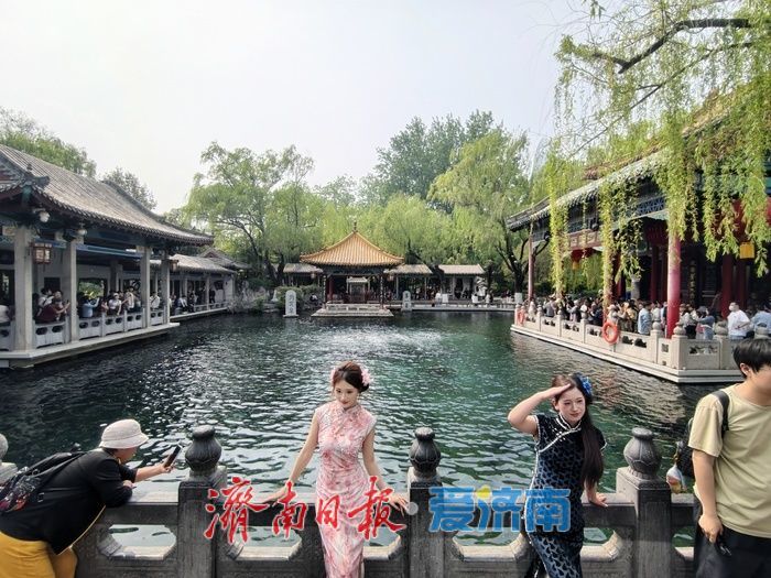 一年四季 泉在济南丨打卡无需“抢位”，暮春泉韵更怡人