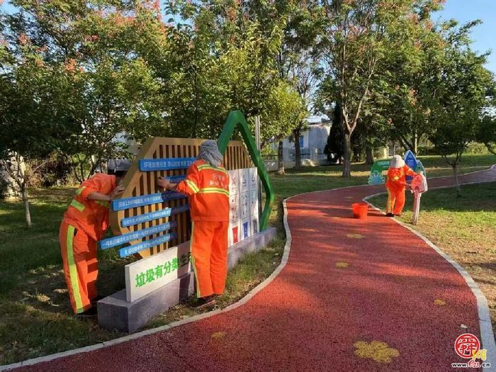 “城市管家”的假期，写在街头巷尾