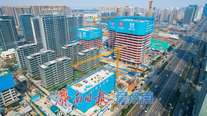 项目强省会｜济南明湖国际科创中心B2地块建设全速推进