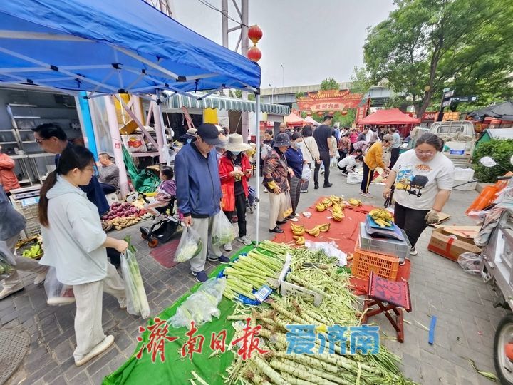 逛早市 体验独具济南味儿的烟火气
