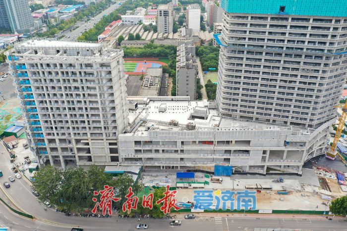 项目强省会｜济南腊山TOD项目工程建设稳步提速