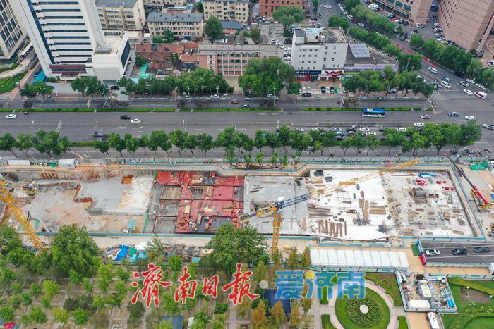 泉城广场南侧建智慧停车场 破解核心区双重难题