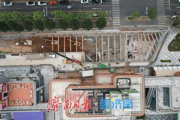 抢抓节前施工节点 轨交配套工程加速落地