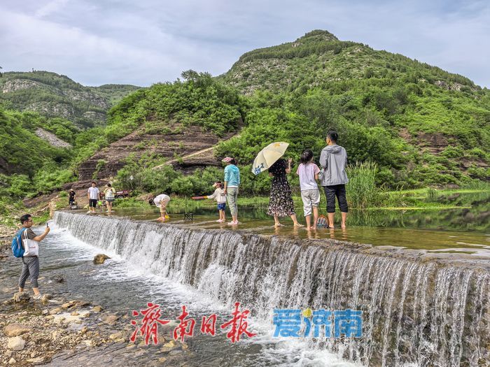 玉符河畔，亲水纳凉