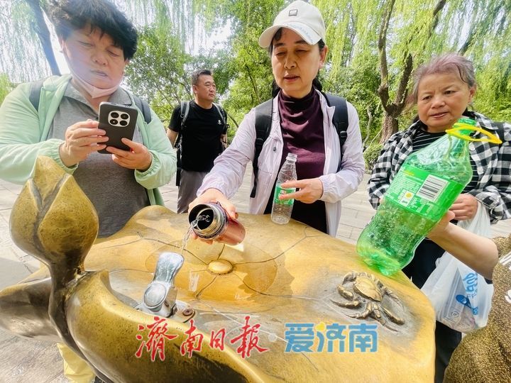 一年四季 泉在济南丨戏水亲泉寻清凉
