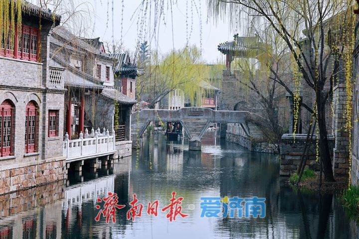 一年四季 泉在济南丨春日明水古城旖旎如画 泉韵文脉绘就江南画卷