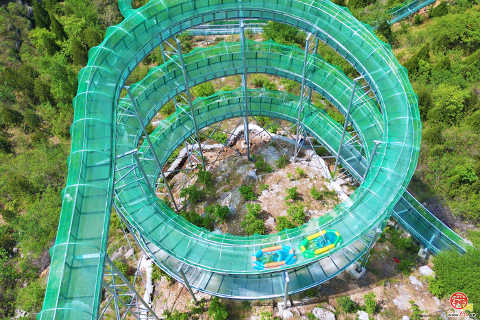 春风入寨花正好，石崮寨春日踏青漂流一站式打卡