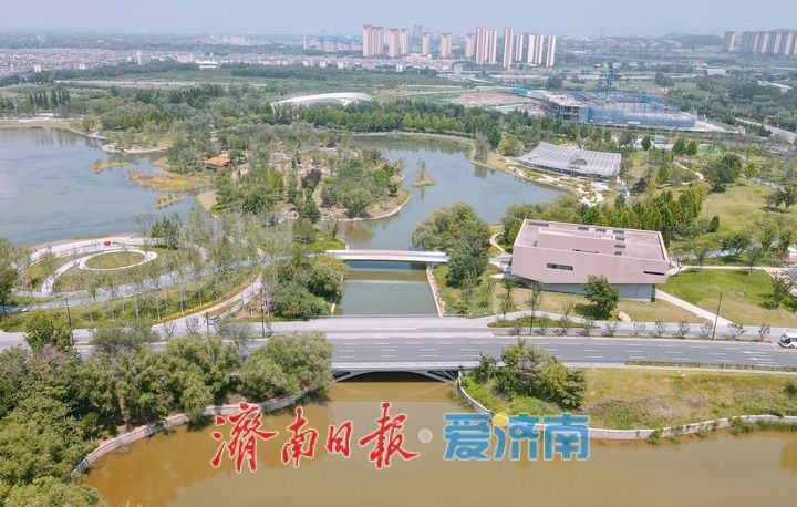 “牵手”彩虹湖，济南杨家河二期提升工程竣工开放