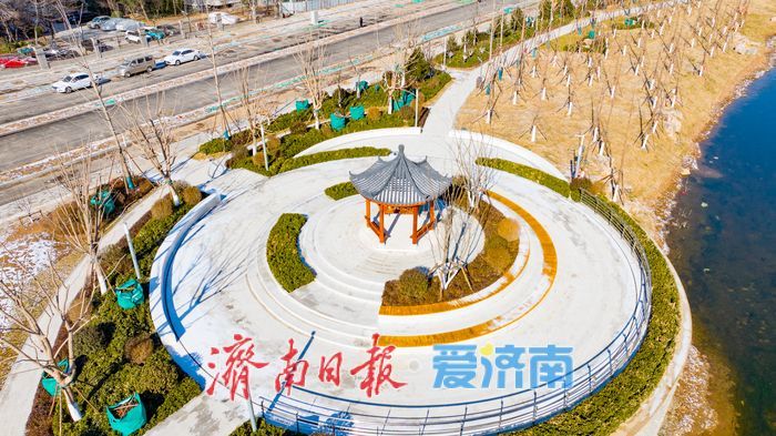 项目强省会｜腊山河西路南延工程步入收尾阶段，滨水景观带初展新颜