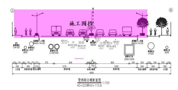 水屯北路（生产路至西泺河东路）5月14日起进行道路建设施工