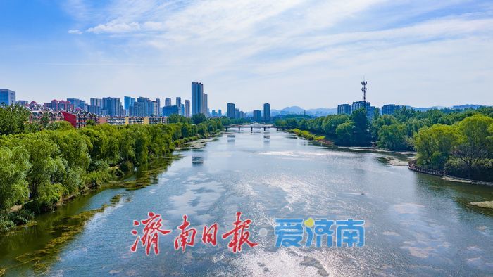 晴日里的生态画卷 济南腊山腊山河尽显人与自然和谐之美