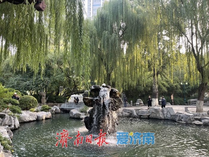 一年四季 泉在济南丨满屏五彩斑斓！五龙潭秋日打翻色盘