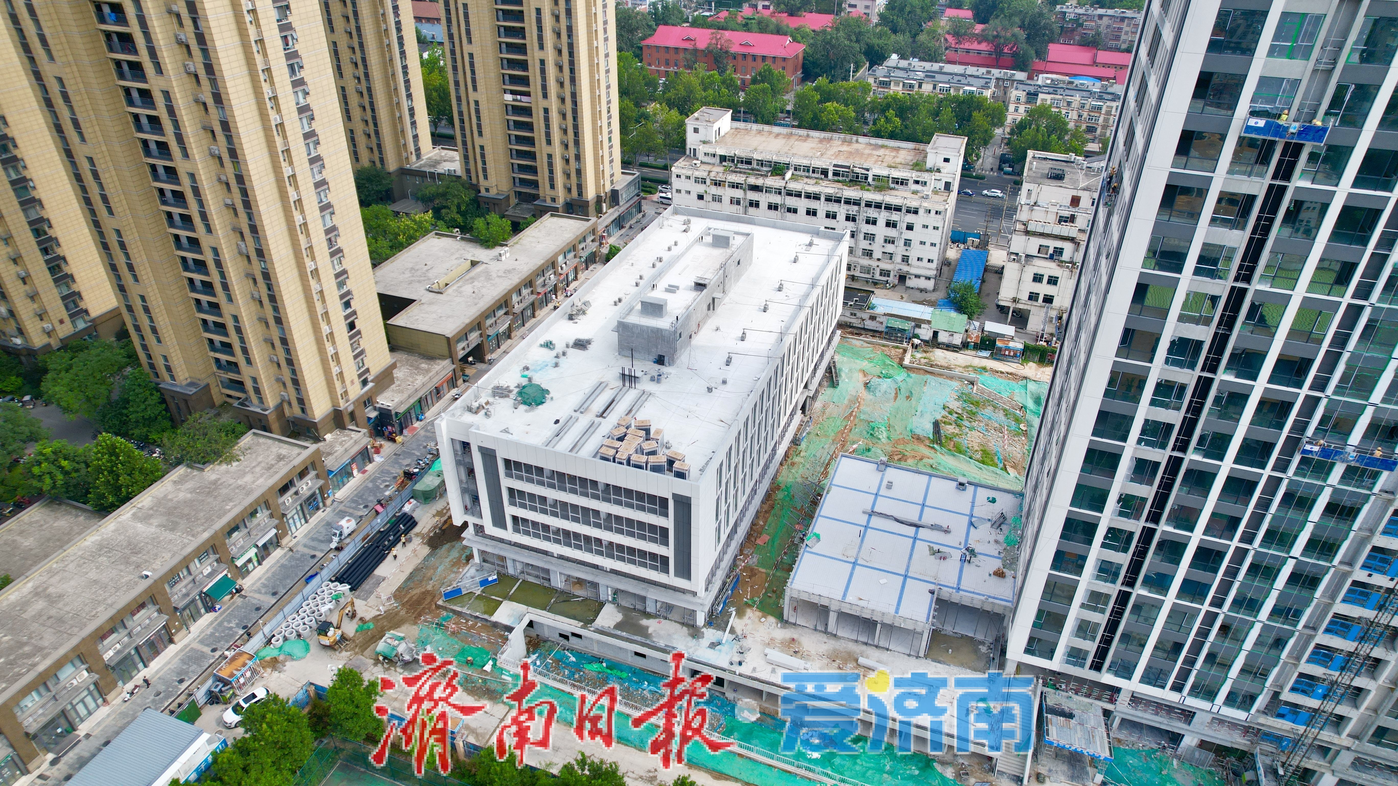 补齐实训硬件短板 济南铁道职业技术学院二期改造项目C-1地块现场建设有序推进