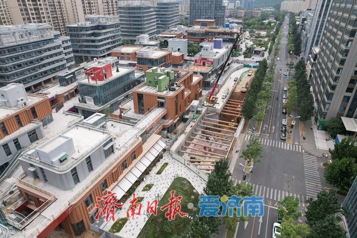 抢抓节前施工节点 轨交配套工程加速落地
