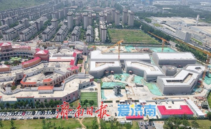 打造济南东部城区“一日微度假”目的地，高新百联奥特莱斯二期展现雏形