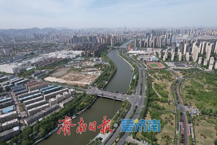 水清岸绿、城水相依，小清河畔醉春光！