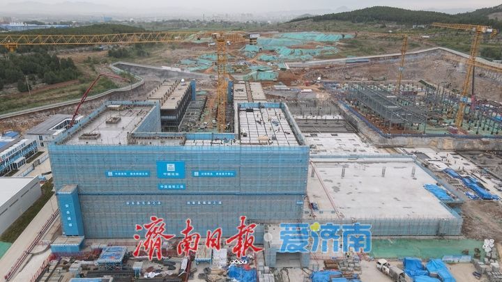 山东省疾病预防控制中心新址项目本月将完成首栋单体主体结构封顶