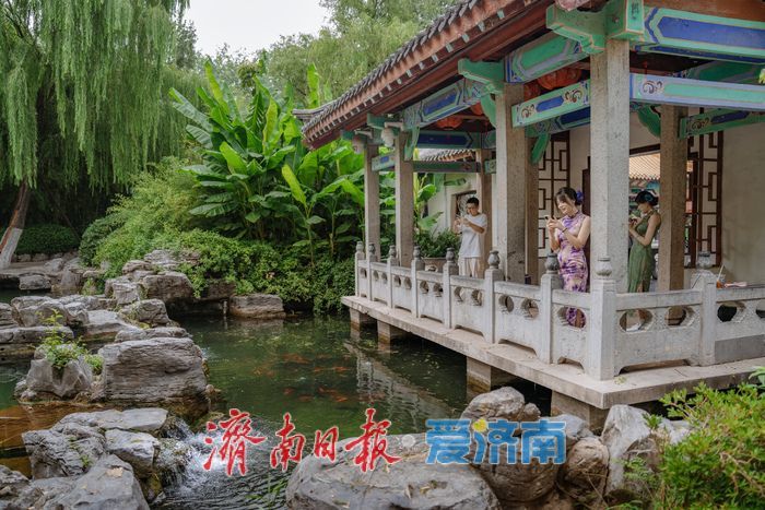 一年四季 泉在济南丨降雨过后，济南趵突泉水位上升至28.09米