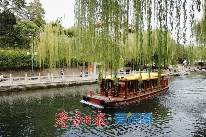 一年四季 泉在济南丨一河泉水映秋景 两岸风光醉游人