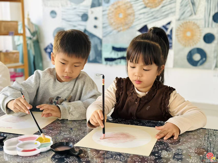 朝霞染天，济南市天桥区云世界实验幼儿园这场“自然美育课”太惊艳！