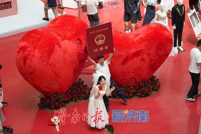 济南“520”领证火热！“全国通办”助力甜蜜升级