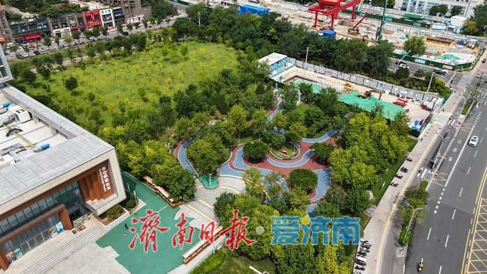 济南高新区文化中心公园：藏在都市里的文化绿洲