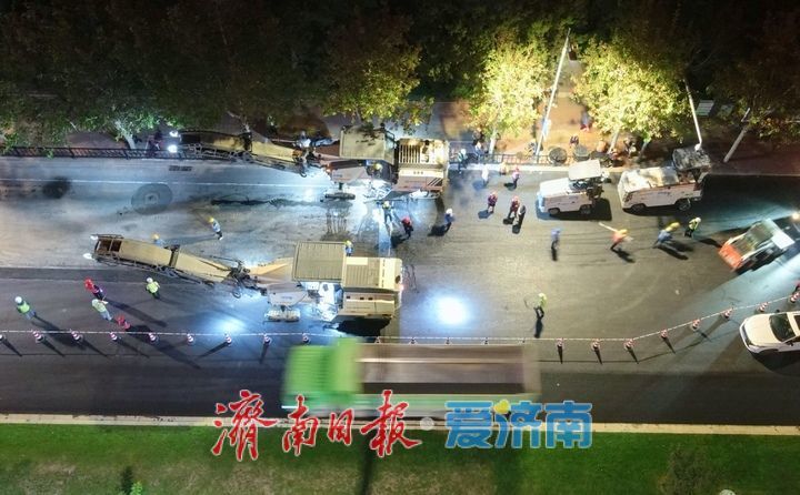 项目强省会｜济南城市“动脉”焕新升级！经十路养护提升工程全面启动